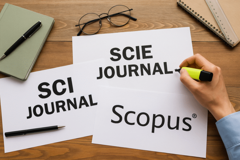 What Makes a Journal SCI, SCIE, or Scopus Indexed?