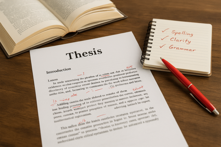 Thesis Editing Tips: Academic Excellence from Title to Journal Submission