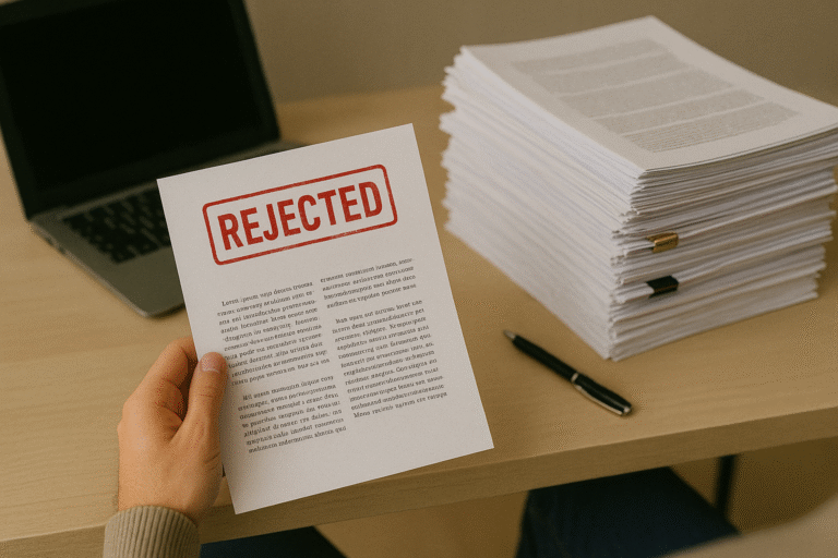 Top Reasons Manuscripts Get Rejected (And How to Avoid Them)